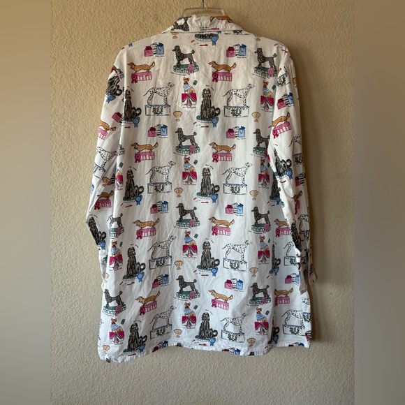 Toss Designs Nightshirt L/XL Dogs “Best In‎ Show” 100% Cotton - Picture 7 of 8
